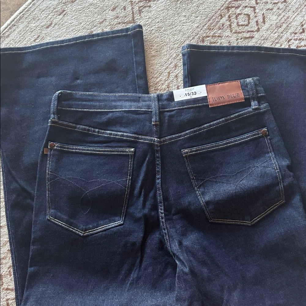 Judy Blue High Waist Tummy Control Indigo Jeans - Picture 3 of 14